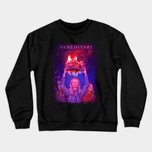 In the Grip of Evil Hereditary Movie Tribute Crewneck Sweatshirt